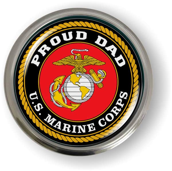 USMC Proud Dad Emblem